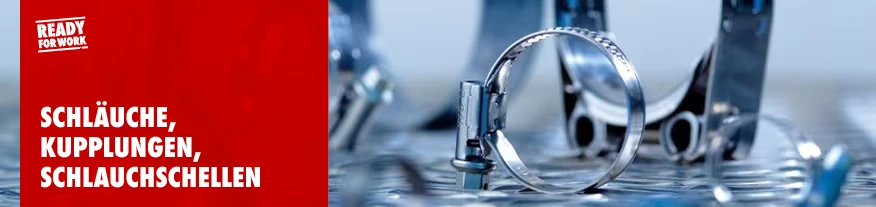 Schläuche, Kupplungen, Schlauchschellen